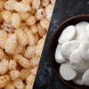 Bengali handmade khoi & batasha for puja | kheel(55g) & batasa(100g) combo | pooja (155g) combo pack view 2