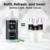 Skin Elements Men's Intimate Wash JUMBO Pack | with Refill | For 180 Days | 420 ml | pH Balanced Hygiene Foaming Wash | Prevents Bad Odor and Irritation| with Tea Tree Oil | Super Saver Pack | view 3
