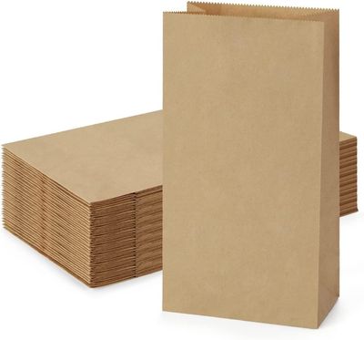 MERISHOPP Square Bottom Paper Bags for Food Packing Or Flat Bottom Carry Bags| Motors|Automotive Tools & Supplies|Hand Tools|Other Automotive Hand Tools