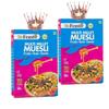 WeFeasto Crunchy Muesli 800 Gram - Nuts & Seeds, Breakfast Cereal with Almonds & sunflower Seeds, Dried Fruits & Whole Grains | Multigrain Healthy Food & Breakfast - (400gmX2) view 1
