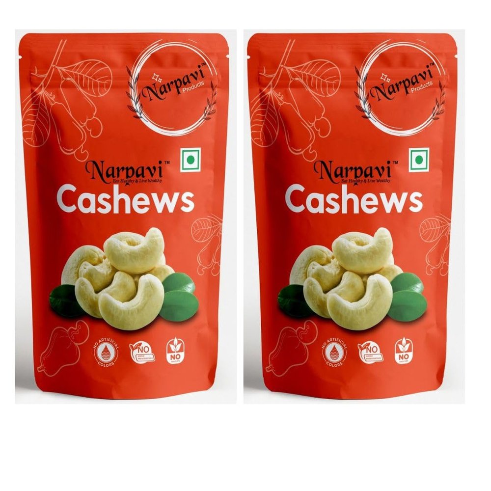 1 Kg-1056 Rs Narpavi presents premium 100% pure, Grade W320 whole cashews, expertly selected for crisp crunch and rich protein content, offering gluten-free, plant-based nutrition in every delicious 1kg serving