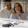 coldSky Ear & Nose Hair Trimmer with LED Display for Men Women - Professional Painless Eyebrow & Facial & Nose Hair Trimmer, USB Rechargeable, Dual-Edge Blades for Smoother Cutting Sliver view 2