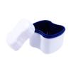 ELBME Denture Box Denture Cup Denture Case Denture Bath Cleaning Soaking Cup with Strainer Mouth Guard Night Gum Retainer Container view 1