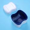 ELBME Denture Box Denture Cup Denture Case Denture Bath Cleaning Soaking Cup with Strainer Mouth Guard Night Gum Retainer Container view 3