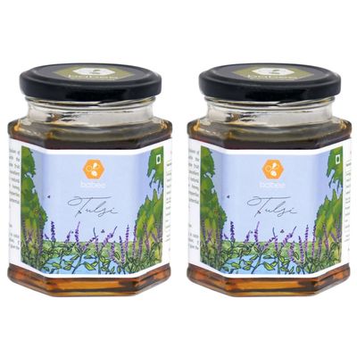Babee Natural Tulsi Honey | Purely Delicious | Naturally Healthy | No Sugar Added | 620 Gm (Pack of 2 X 310 Gm Each)