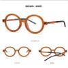 MIPPO New round frame fashion sunglasses 86602 literary Korean version of plain sunglasses for men and women view 3