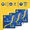 Claret Gentle Care 2-Ply Extra Soft Napkins, 40x40 cm, 50 Napkins per Pack (3 Packs)  Sustainable, Absorbent, Eco-Friendly Paper Napkins for Dining, Parties, Events and Special Occasions view 4