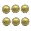 Karizma Jewels Pital ki goli Pure Brass Ball for Lal Kitab Remedy and Astrology- Pack of 6 Pieces view 1