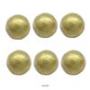 Karizma Jewels Pital ki goli Pure Brass Ball for Lal Kitab Remedy and Astrology- Pack of 6 Pieces view 2