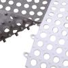 12x12 Inch Soft PVC Bath Shower Floor Mat with Drainage Holes  Interlocking Non-Slip Tiles for Bathroom, Kitchen, Pool, and Wet Areas  Waterproof, Anti-Slip, Multi-Use Floor Mat in White & Grey (14) view 2