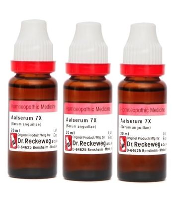 AALSERUM 7X 20ML DR RECKEWEG GERMANY (PACK OF 3)