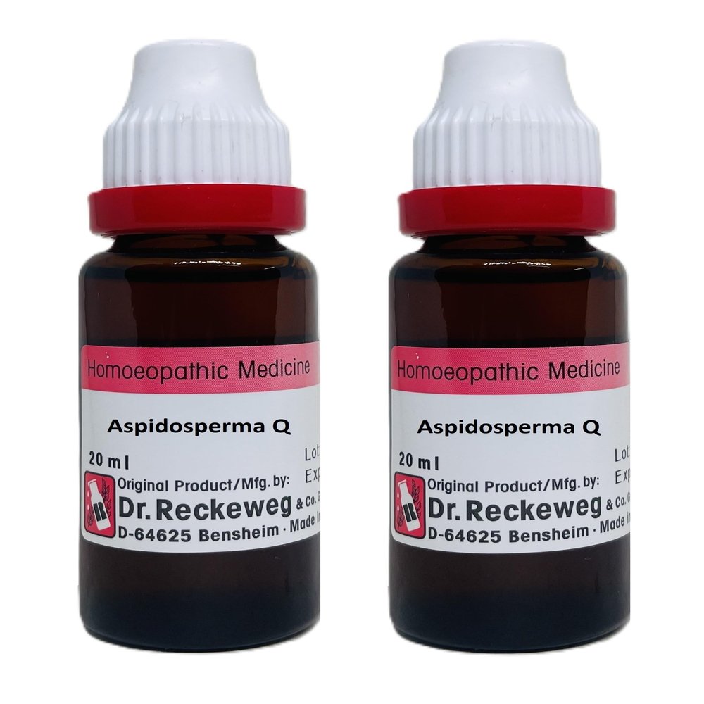 ASPIDOSPERMA Q 20ML DR RECKEWEG GERMANY (PACK OF 2)