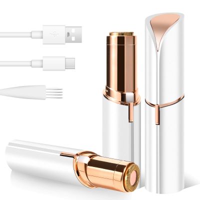 Facial Hair Removal for Women, Electric Painless Rechargeable Facial Hair Remover for Face, Lip, Chin