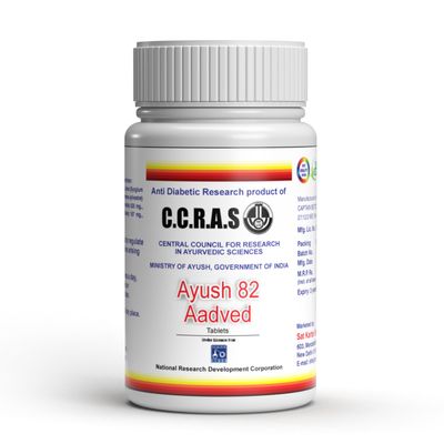 Aadved Ayush 82 | Ayurvedic Remedy | Approved By Ministry Of Ayush | Made Of Pure Herbs (1 Month Pack)