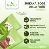 Herbal Spirit Shikakai Powder & Amla Powder for Hair Growth | Organic Amla Powder & Shikakai Powder for Hair | Sikakai & Amla Churna Powder | Shikakai Powder for Hair Wash | 100gm each (Pack of 2) view 2