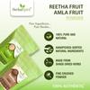 Herbal Spirit Amla Powder & Reetha Powder for Hair | Amla Powder for Hair Growth & Soap Nuts or Reetha Nuts Powder | Kunkudukayalu and Gooseberry | Soap Nuts for Hair | 250gm each (Pack of 2) view 2