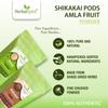 Herbal Spirit Shikakai Powder & Amla Powder for Hair Growth | Organic Amla Powder & Shikakai Powder for Hair | Sikakai & Amla Churna Powder | Shikakai Powder for Hair Wash | 250gm each (Pack of 2) view 2