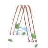 INSIME Copper Tongue cleaner (Pack of 3) | Easy to use Tongue clear adult tongue scraper for men & women | Mouth cleaner for Overall Oral Care & Hygiene view 1