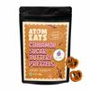 Atom Eats | Cinnamon Butter Pretzel Knots - 50g (Pack of 1) | Savory Snacks, Crunchy Namkeen - Perfect for Snack Box, Parties, On-the-Go - Versatile Food Items - Great for Dipping, Solo Snacking | view 1