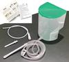Widely Pure PVC Enema kit satvik 2000ml, 1 PVC tube, 2 improved nozzles, 1 claimp, 1 Enema Colon tip enema tube with user manual view 1