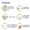 Widely Pure PVC Enema kit satvik 2000ml, 1 PVC tube, 2 improved nozzles, 1 claimp, 1 Enema Colon tip enema tube with user manual view 2
