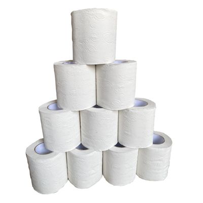 DIVOTES Toilet Tissue Paper Rolls, 2ply, Pack of 10, 230 Pulls Each, Total 2300 Pulls