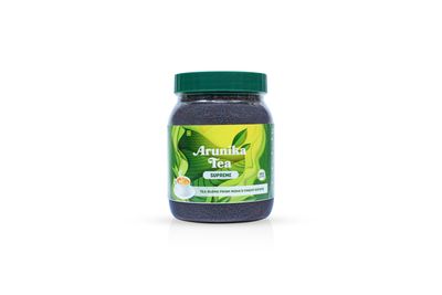 Arunika Tea Supreme | Kadak Assam chaipatti with Black CTC loose leaf | A rich, robust flavor that's both invigorating and comforting | A unique blend to refresh your mood everyday (400 Grams)