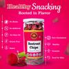 Dhanigreens Organics Salty Beetroot Chips Cream & Onion Flavour Healthy Snacks 150gm (Pack of 2)| Gluten Free, Baked, Munchies, Dietary Fiber, Transfat Free | Rich in Nutrients | Protein Snack view 3
