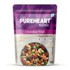Pureheart Premium Trail Mix | An Eclectic Mix of 8 Healthy Superfoods Nuts- Cashews, Almonds, Pistachio | Dry Fruits - Cranberries, Raisins | Seeds - Pumpkin, Sunflower | Reusable Jar (80gm) view 1