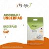 EZ-LIFE Absorbable Underpad with SAP  Ultra Absorbent, Leak-Proof, Ideal for Maternity, Medical Examinations, and Bed-Ridden Patients. (Pack Of 1) view 2