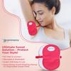 EcommerceHub Premium Reusable Washable Underarms Sweat Pads, Under Arm Sweat Protectors, Breathable Absorbent Sweat Pads,1Pair (Pink) view 2