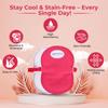 EcommerceHub Premium Reusable Washable Underarms Sweat Pads, Under Arm Sweat Protectors, Breathable Absorbent Sweat Pads,1Pair (Pink) view 3