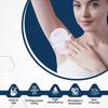 EcommerceHub Premium Reusable Washable Underarms Sweat Pads, Under Arm Sweat Protectors, Breathable Absorbent Sweat Pads,1Pair (White) view 4