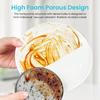 HASTHIP 6Pcs Kitchen Sponge Scrubber Pads Multi Color Coarse Cleaning Scrubbing Pads No-Mark Cleaning Sponge Pads for Pots, Sink, Dishes Reuseable Sponge Scrubbing Pads view 3