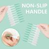 Tresta7 40 Pcs Green Interdental Brush, Soft Silicone Bristles, Manual, Ideal for Braces & Teeth Cleaning view 4