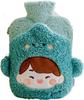 Mayatra's Hot Water Bottle with Plush Cover for Pain Relief  Heating Bag,Bottle, Heating Pad,Feet Bed Warmer Cold Winter, Hot Water Bottle & Rubber Bottle- 1000 ML (Multicolor) (Green) view 1