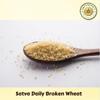 SatvaDaily Broken Wheat Dalia | 900g | Sharabati Wheat Dalia | Healthy Grains Daliya Fiber Rich | Cereal for Porridge | Godhi Nuchu view 2