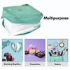 Favria Sanitary Pad Pouch for Women & Girls  Period Kit Bag for School, Travel & Purse | Menstrual Pad Storage with Zipper | Napkin Bag, Sanitary Kit, First Period Pouch (Green T) view 3