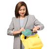 Favria Sanitary Pad Pouch for Women & Girls  Period Kit Bag for School, Travel & Purse | Menstrual Pad Storage with Zipper | Napkin Bag, Sanitary Kit, First Period Pouch (Green T) view 4