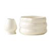 ATORSE Japanese Matcha Bowl Matcha Whisk Holder Matcha Tea Bowl for Japanese Matcha Bright White view 3