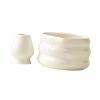 ATORSE Japanese Matcha Bowl Matcha Whisk Holder Matcha Tea Bowl for Japanese Matcha Bright White view 4