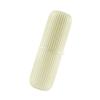 ATORSE Travel Toothbrush Container Portable Toothbrush Holder for Business Bathroom White view 2