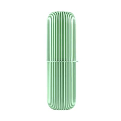 ATORSE Travel Toothbrush Container Portable Toothbrush Holder for Business Bathroom Green