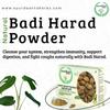 Ayurdaanta Herbs - Harad Badi Powder|Bada Harra Powder | Haritaki Badi Powder|Yellow Terminalia Chebula Natural Powder | Badi Harad Whole | Aralu | Inknut | Haritaki | Kadukkai |Harar|Karakkaya | | | () view 4