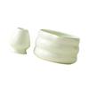 ATORSE Japanese Matcha Bowl Matcha Whisk Holder Matcha Tea Bowl for Japanese Matcha Matte Green view 1