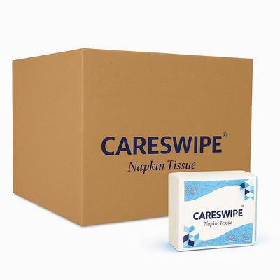 Careswipe Tissue Paper Napkins 48 Packets | 100 Pcs Per Packet 1 Box