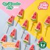 ZUBI THE FUN CANDY Watermelon Mini Lolly | Enriched with Vitamin C | Handmade Lollies made with Real fruit Extract | Watermelon Flavor (8 Lollipops) view 4