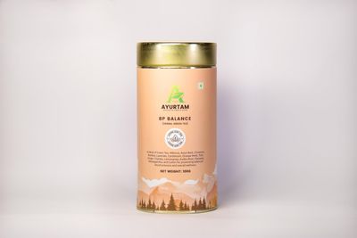 AYURTAM BP Balance Herbal Green Tea Natural Ingredients for Blood Pressure Support |100 Gram