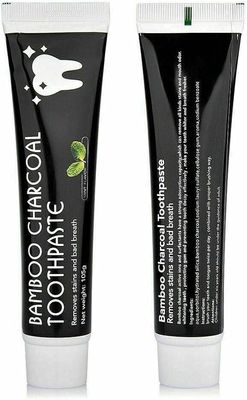 Activated Charcoal Toothpaste for Teeth Whitening ? Natural, Fluoride-Free Formula for Fresh Breath & Deep Cleaning-Stain Removal for a Brighter, Healthier Smile