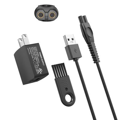 Superer 5V Fast Charger Fit for Philips Norelco One Blade 360 Newer Model QP2724 QP2834 QP4631 QP1324 QP1924 MG7910 MG5910 MG9510 MG9525 X3001 S3341 for Phillips OneBlade Trimmer Electric Shaver Razor